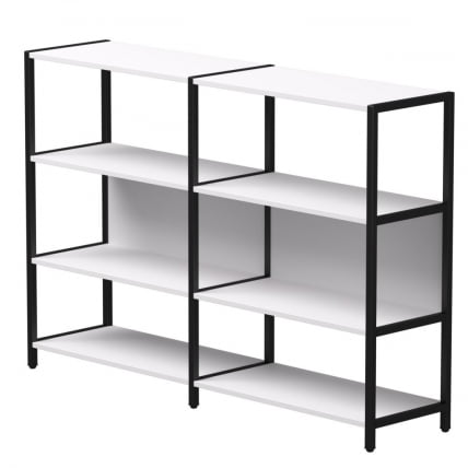 Набор стеллажных систем Everprof EVO №1 Белый Черный_0