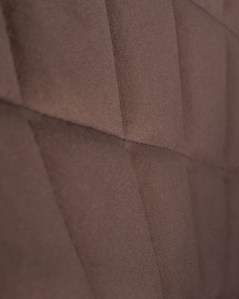 Стул обеденный ДОБРИН РОБЕРТ (черные матовые ножки, велюр В108-76 Горький шоколад) 2 шт / DOBRIN ROBERT V108-76_8