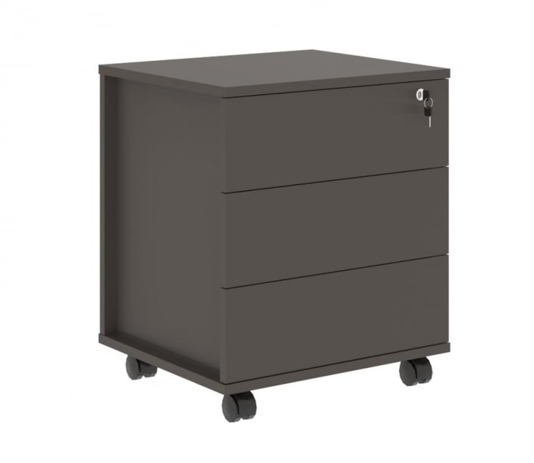 Тумба мобильная ЕДИС ЕМC-3Д.А Мокко / EDIS EMC-3D.A_0