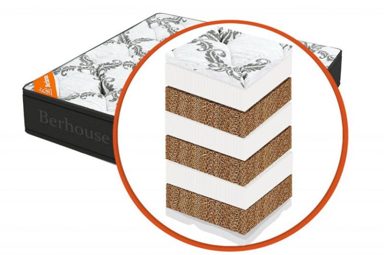 Матрас Imperial Suite латекс-кокос Gray Night (Berhouse) Размер: 1400х2000 мм _0