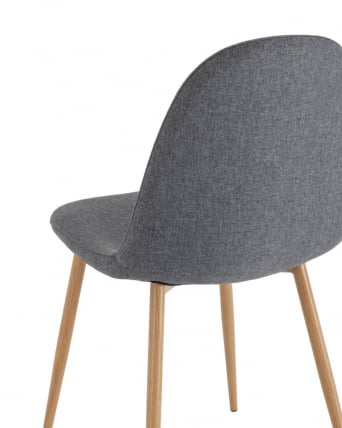 Комплект из четырех стульев Валенсия СН темно-серый 4 шт / SN_4