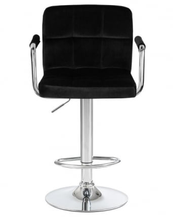 Стул барный ДОБРИН КРУГЕР АРМ (черный велюр (МДЖ9-101)) 2 шт / DOBRIN KRUGER ARM (MJ9-101))_8