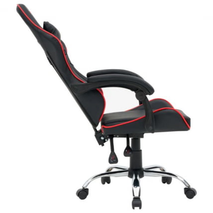 Кресло компьютерное CROMEX (КРОМЕКС) Joker GM-125 экокожа черное/красное_5