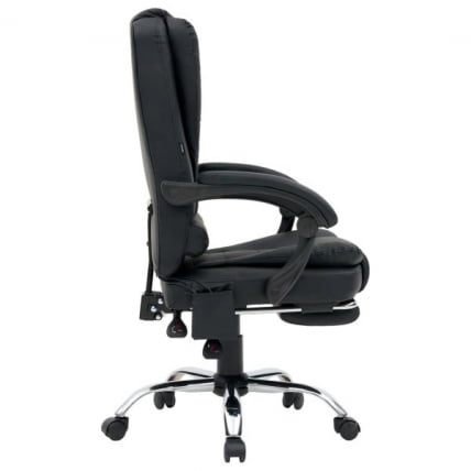 Кресло офисное CROMEX (КРОМЕКС) Lounge MS-007 экокожа черное_11