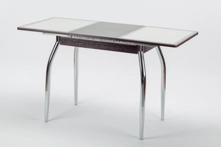 Стол обеденный Аспен КЗ(6195) венге,крокодил жемчужный_1