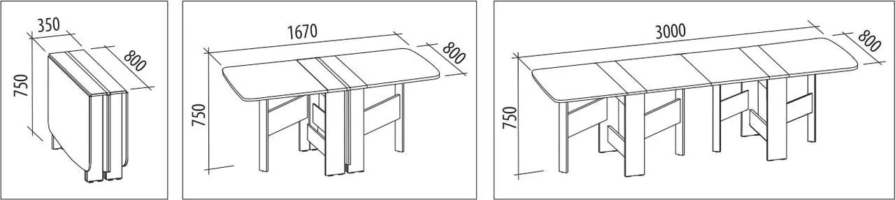 Стол-книжка Колибри 13 Дуб Венге-Кембридж Крем Квазар_3