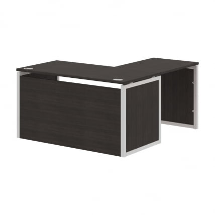 Стол письменный угловой левый XTEN-QP XQPCT 1415H L Дуб Юкон Серый_0