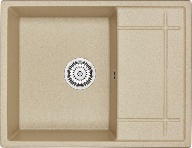 Кухонная мойка GRANULA 6501 Песок_0