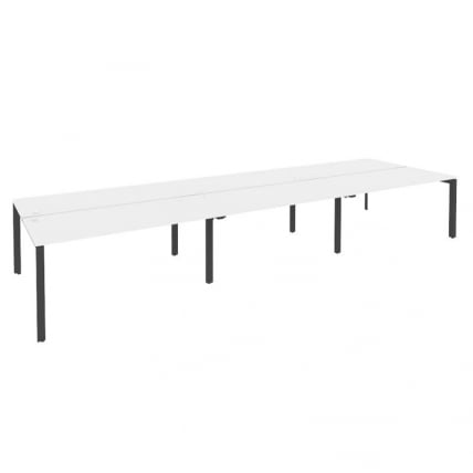 Рабочая станция на П-образном м/к ONIX O.MP-D.RS-6.4.7 Белый Бриллиант/Антрацит_0