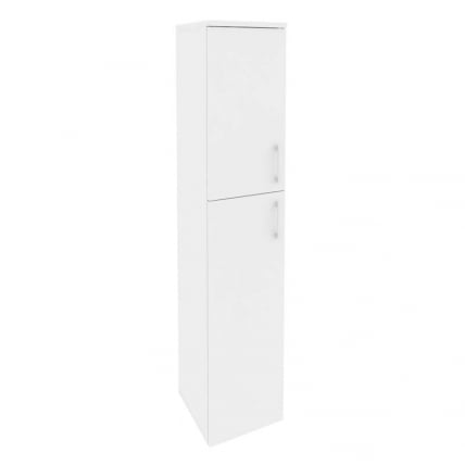 Шкаф высокий узкий левый ONIX O.SU-1.8(L) Белый Бриллиант_0