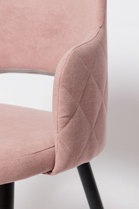 Стул К14 блаcк Розовый (РС-12\ч) / black_3