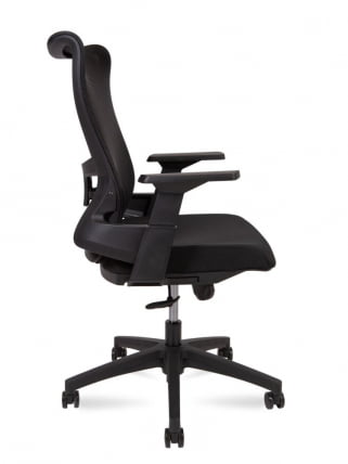 Кресло офисное WAVE T LB A3-M-LB(BLACK) Черный_2