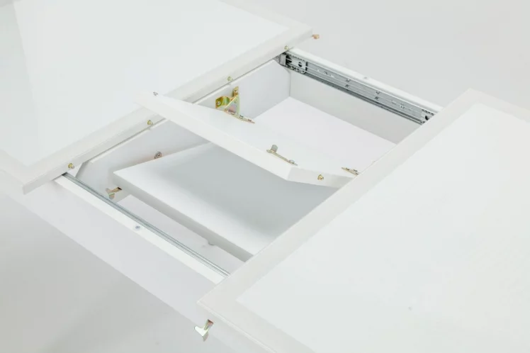 Стол обеденный Чикаго КЗ(6191) белый,крокодил супер белый_1