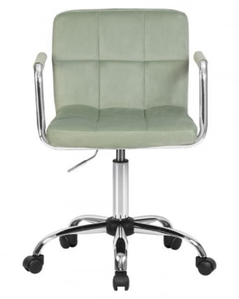 Офисное кресло для персонала DOBRIN TERRY (мятный велюр (MJ9-87)) 2 шт_6