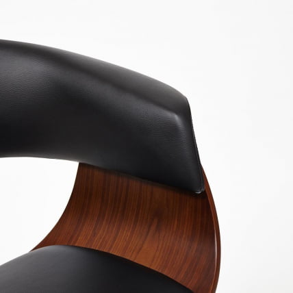 Кресло VIMTA орех, кож/зам черный_7