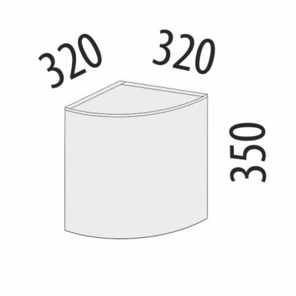 Антресоль торцевая (лев/прав) Бруклин 101.107.1_6