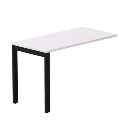 Брифинг-приставка, опоры 90 гр Everprof EVO 254В0102 Белый Черный_0