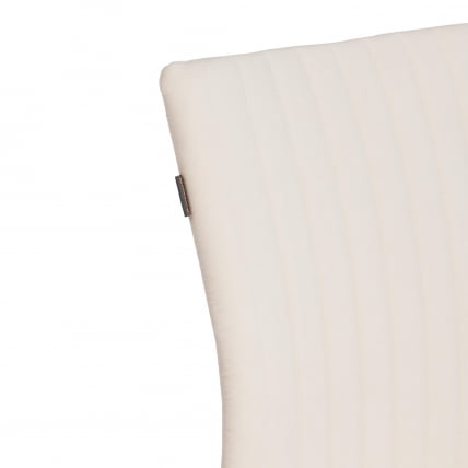 Стул обеденный Monte Carlo TREND, велюр, молочный/черный, 4, 49х51х93 см_9