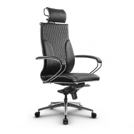 Кресло руководителя Metta L 2c 44B/K Комплект 2 Черное_0