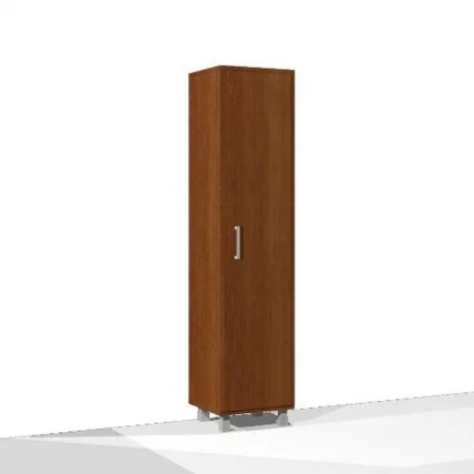 Стеллаж с дверью ДСП с замком В431.7 Z/R Дуб девон_0