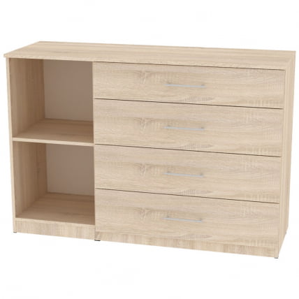 Комод Калисто(K44)923х1352х468ручкарейлинг160мм(ЯШТ-ЯШС)_1