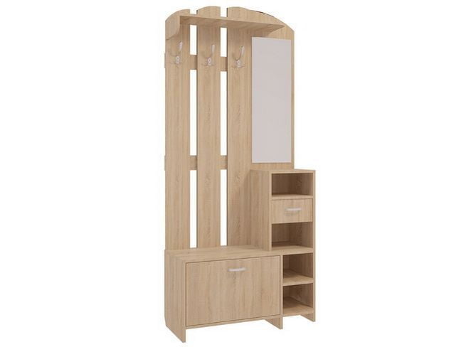 Прихожая Мила Дуб сонома_0