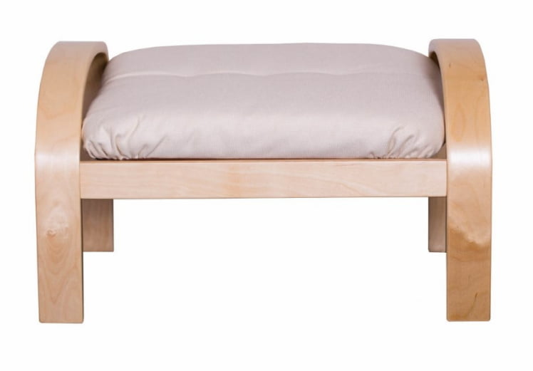 Пуф Сайма бежевый каркас ваниль_1