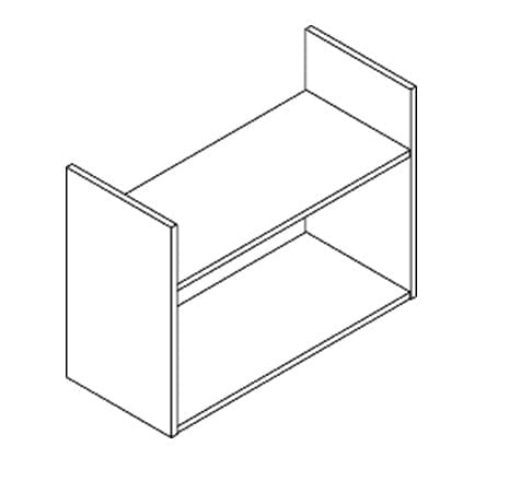 Полка навесная KWS 750 Дуб сонома светлый_2