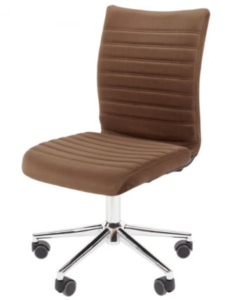 Офисное кресло CHAIRMAN 033 велюр Коричневый_9