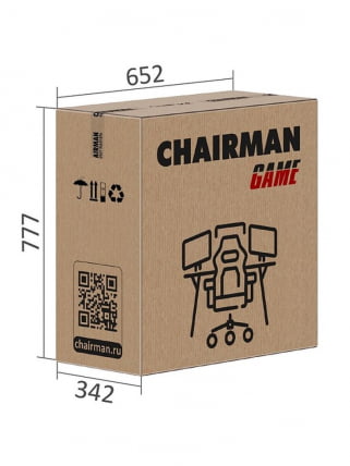 Игровое кресло CHAIRMAN Chairman гаме 15 Черный Серый / game_6