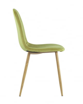 Комплект из четырех стульев Валенсия СН велюр фисташковый 4 шт / SN_3