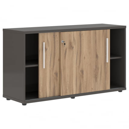 Шкаф с дверьми-купе EDIS ELC 1343 Дуб Денвер светлый Белый Мокко_1