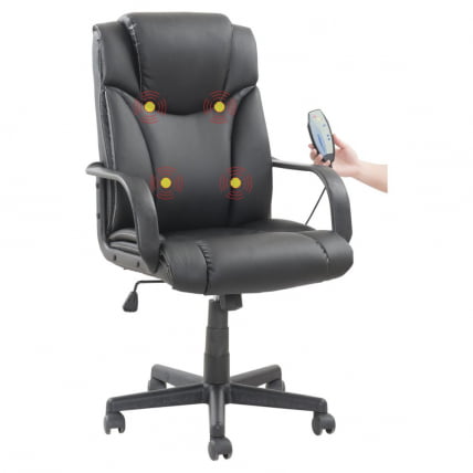 Кресло с массажным модулем БРАБИКС Релакс МС-001 Черный / BRABIX Relax MS-001_0