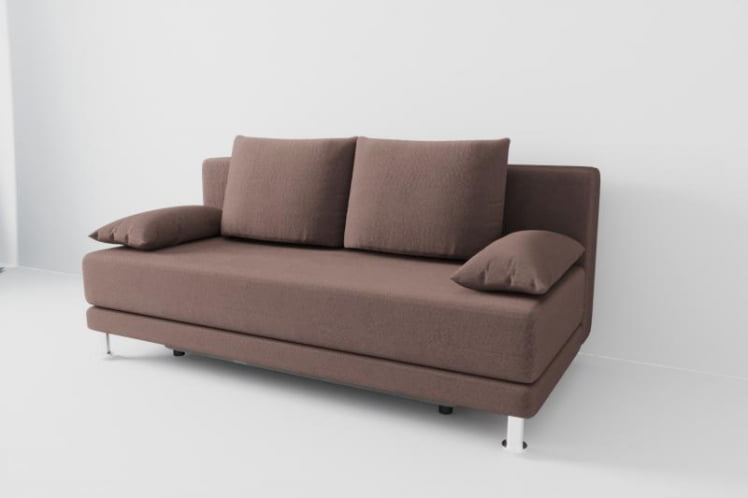 Диван Стандарт (Berhouse) Цвет фасада: Кофе; Тип: Прямой; Материал фасада: Рогожка_0