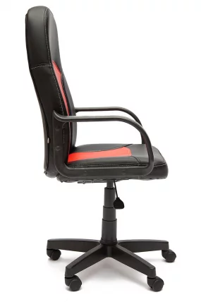 Кресло руководителя Parma черный+красный_3