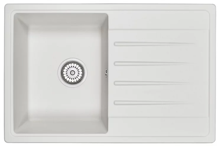Кухонная мойка STANDART 7602 Белый_0