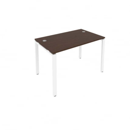 Стол письменный METAL SYSTEM Б.СП-2 Венге/Белый_0