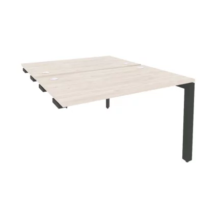 Стол-приставка двойной на П-образном м/к к опорным элем. ONIX O.MP-D.SPR-2.7 Денвер Светлый/Антрацит_0