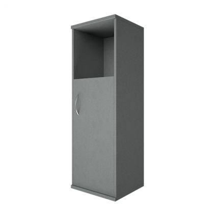 Шкаф средний узкий правый Riva А.СУ-2.1 Пр Серый_0