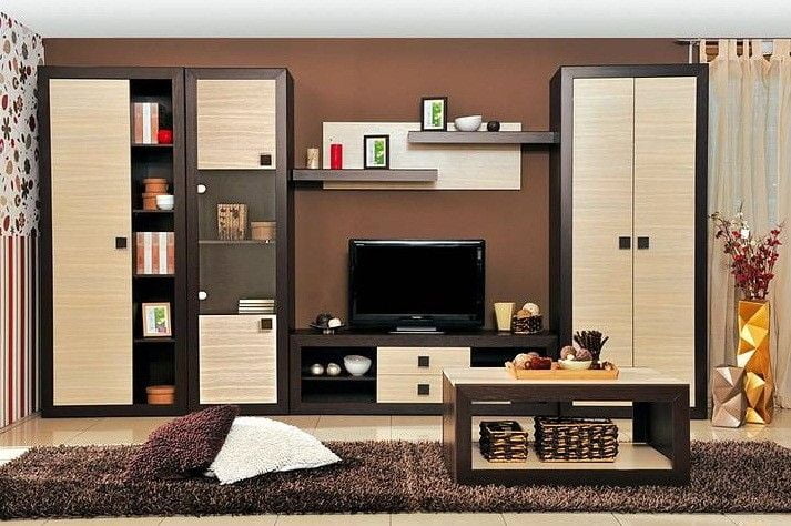 Стенка (Трамонто) Венге/Ясень шимо_0