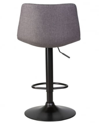 Стул барный ДОБРИН ТАИЛОР БЛАCК (серая ткань (188-55)) 2 шт / DOBRIN TAILOR BLACK_5