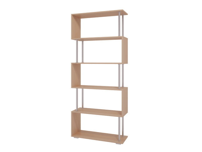 Стеллаж Стойка 6 Дуб Млечный_0
