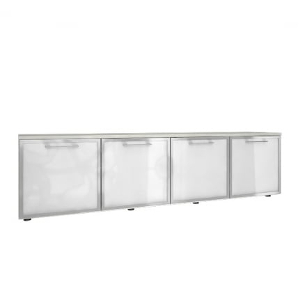 Тумба модульная четырехсекционная YALTA LT-TS 4.6R Снежная Платина_0