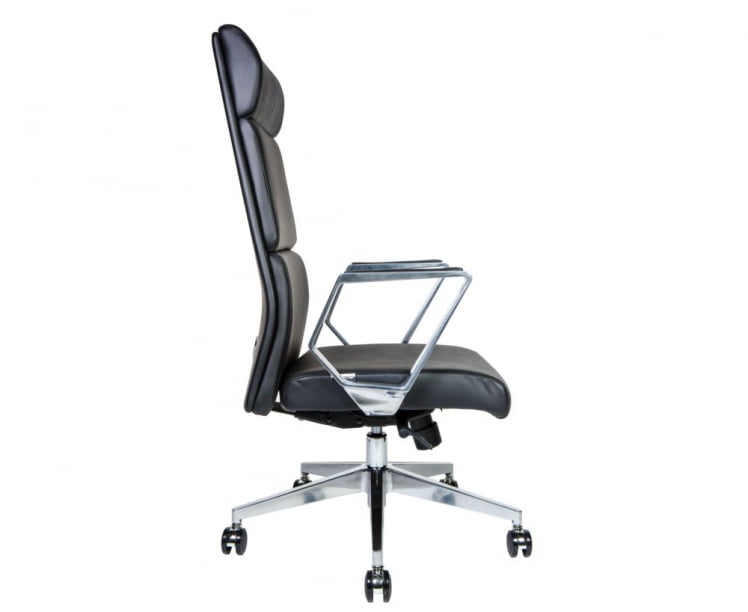 Кресло руководителя Лондон Люкс ZR8637H-408 black PU Черный_2