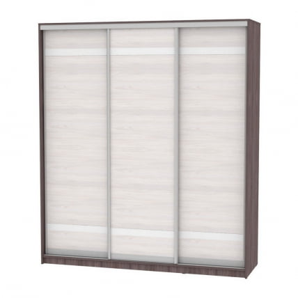 Шкаф-купе B-220х200х60-1(ЯАТ-ЯАС-D9D9D9)_0