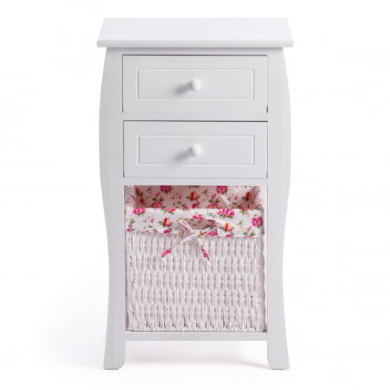 Тумба с корзиной и 2 ящиками Secret De Maison ARC 2 ( mod. HX16-827 S ) Белый_3