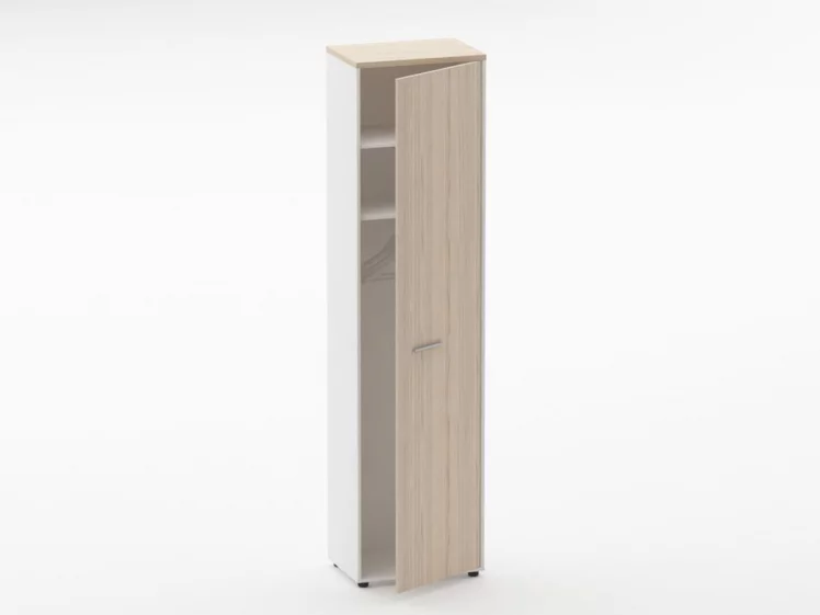 Шкаф для одежды 5 узкий Deka 10.23.302Пр Туя/Белый_1