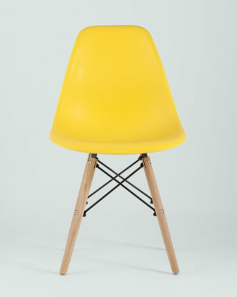 Стул Еамес Стиле ДСВ желтый (разборный каркас) / Eames Style DSW_5