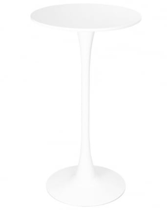 Стол барный МИА БАР (белая столешница, белое основание) / MIA BAR_1