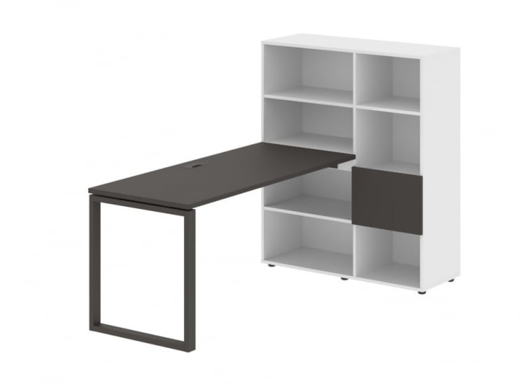 Рабочая станция EDIS EQRST 1115 Мокко Мокко Белый_0